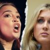 Riley Gaines and Alexandria Ocasio-Cortez Exchange Barbs Over Motherhood and Women's Sports