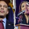 Ocasio-Cortez Declines to Support Far-Left Effort to Unseat Hakeem Jeffries