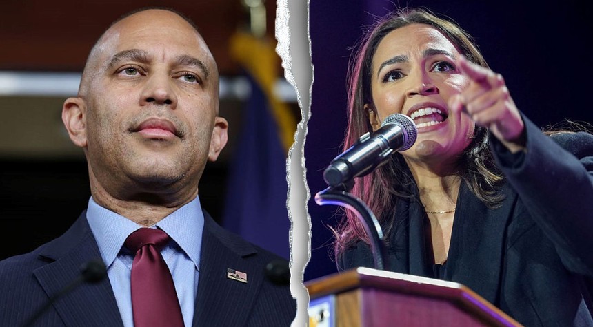 Ocasio-Cortez Declines to Support Far-Left Effort to Unseat Hakeem Jeffries