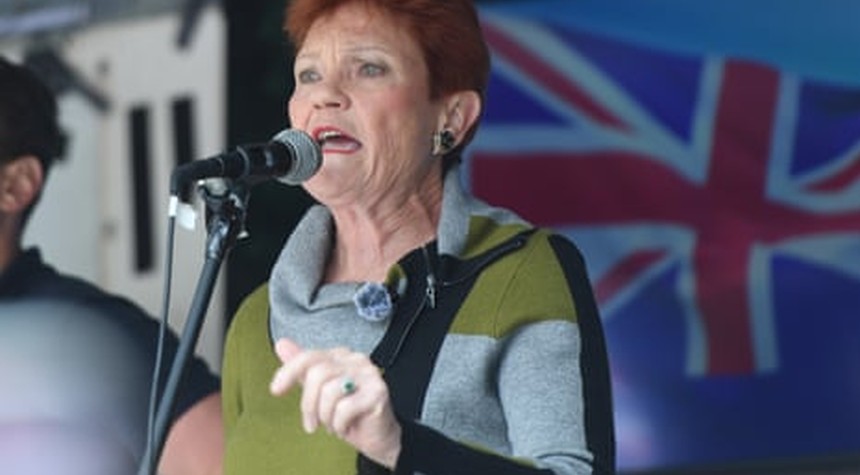 Australian Senator Pauline Hanson Flew to Florida on Mining Executive's Private Jet