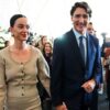 Trudeau and Pop Star Katy Perry Make Public Appearance at World Economic Forum