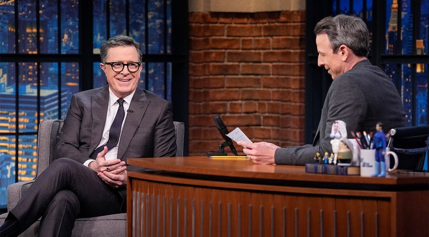 Colbert Addresses Speculation About Political Future in Interview with Seth Meyers
