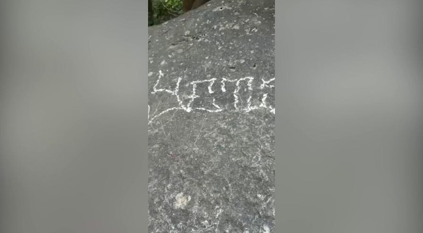 Vandals Deface Historic Boulder and Signs at Yosemite National Park