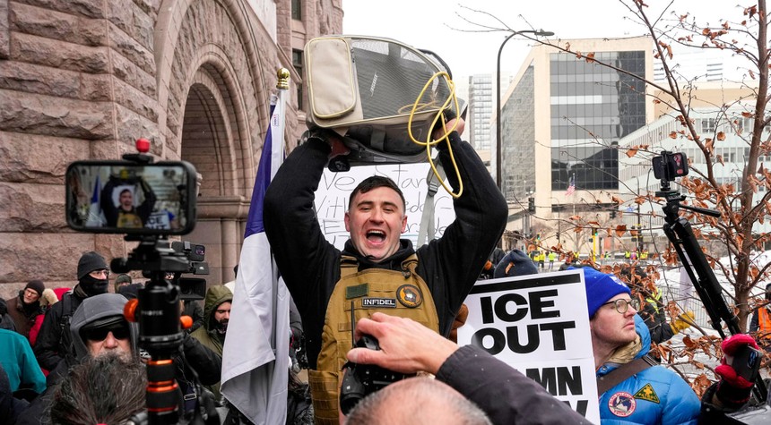 Conservative Activist Reports Stabbing at Minneapolis Immigration Rally