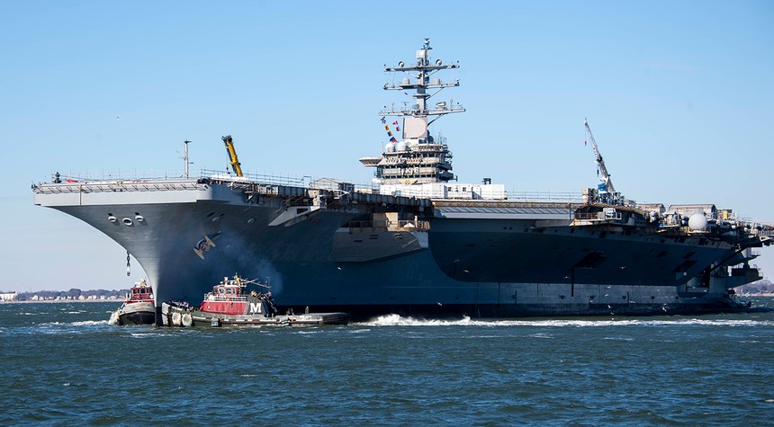 Three Sailors Injured in Fire Aboard USS Eisenhower at Norfolk Shipyard