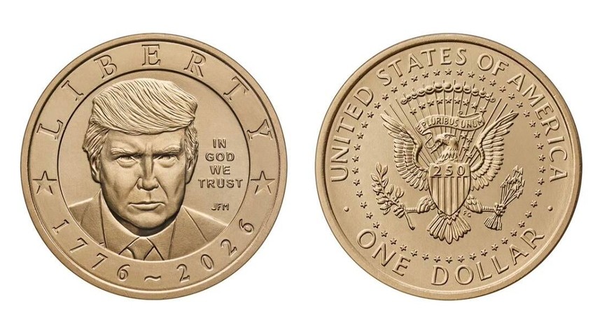 Treasury Department Announces Gold Commemorative Coin Featuring President Trump