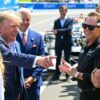 Trump Takes Honorary Lap Before IndyCar Race on National Mall