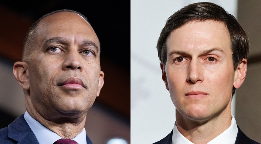 Jeffries and Kushner Hold Private Meeting to Explore Bipartisan Cooperation