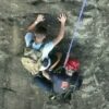 Rappelling Firefighter Pulls Climber to Safety from Mount Yonah Ledge
