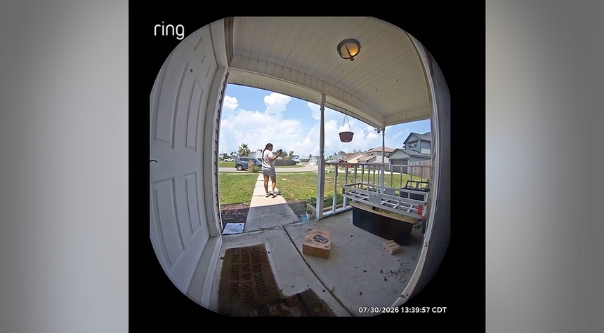 Florida Homeowner Documents Careless Package Delivery on Ring Camera