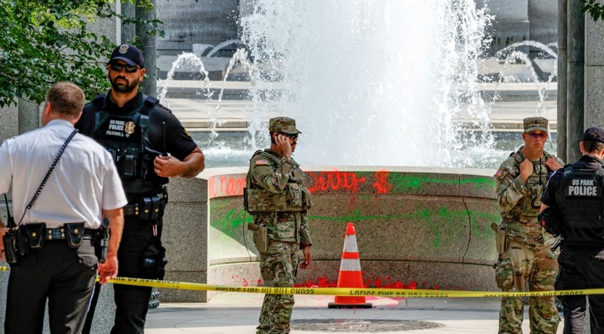 Woman Arrested for Defacing World War II Memorial in Nation's Capital