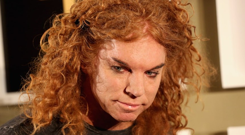Prop Comedy Icon Carrot Top Receiving Medical Care in Hospital