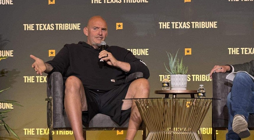 Senator Fetterman Mistakenly Calls Himself Lifelong Republican at Texas Festival