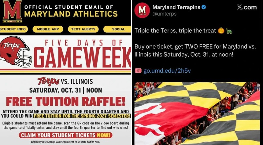 University of Maryland Offers Free Tuition to Combat Dwindling Football Attendance